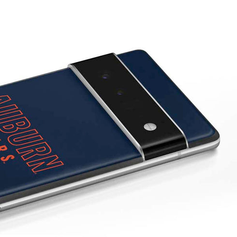 Auburn University Tigers Outline Google Pixel 6 Pro Skin